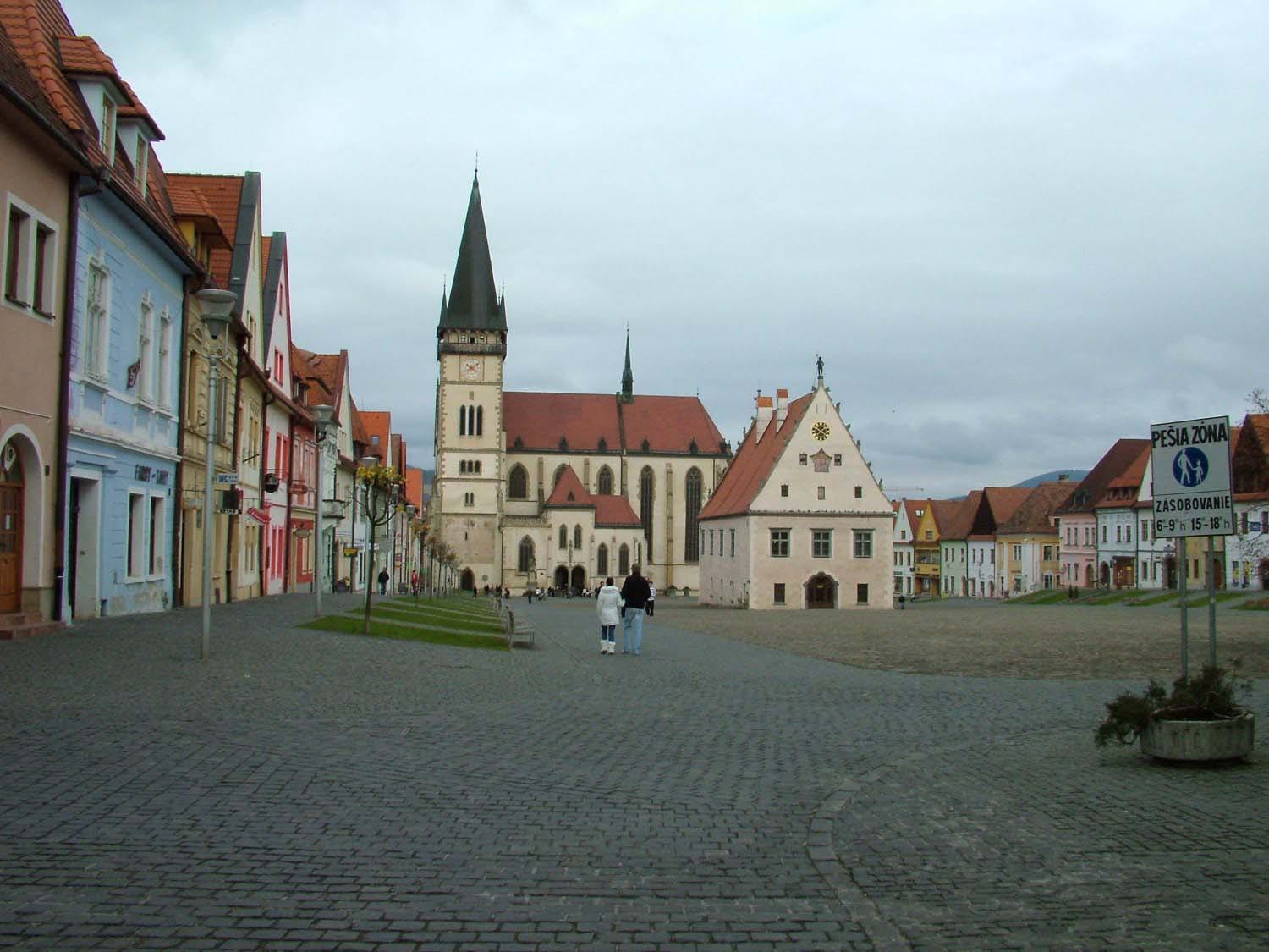 Bardejov's Town Square