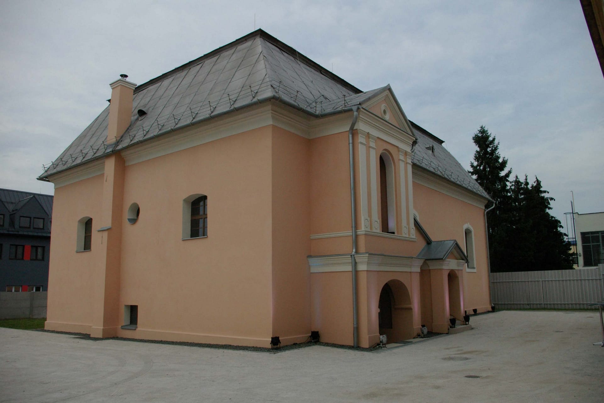 Exterior of the renovated Bardejov Old Synagogue