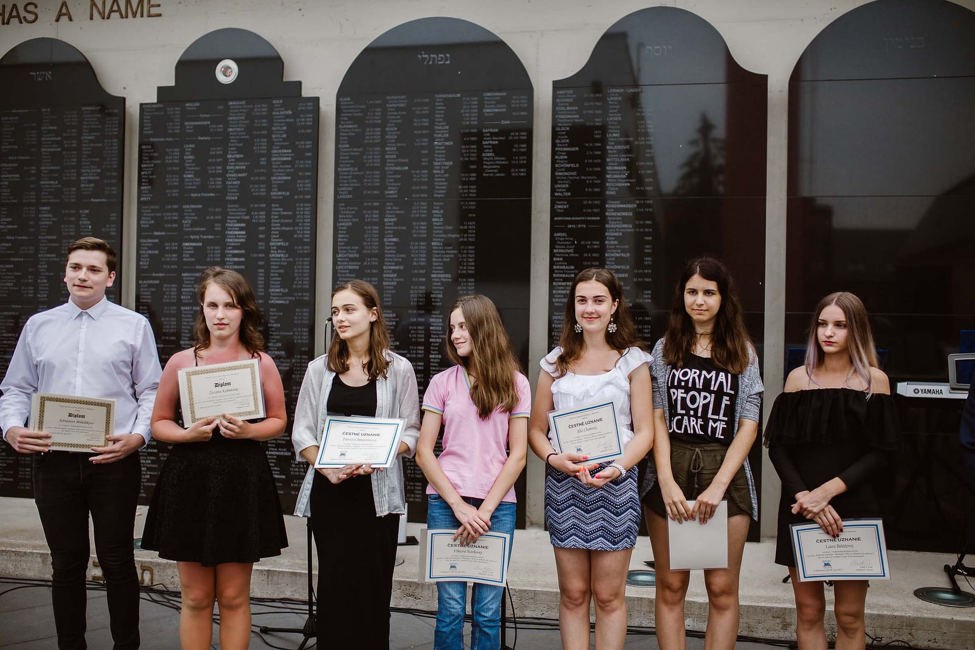 This year's Essay Contest participants