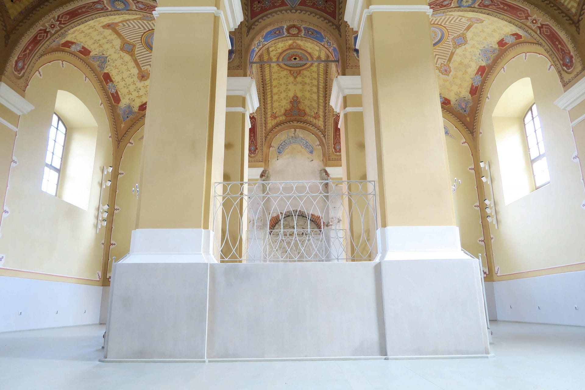 Renovated interior of Bardejov Old Synagogue