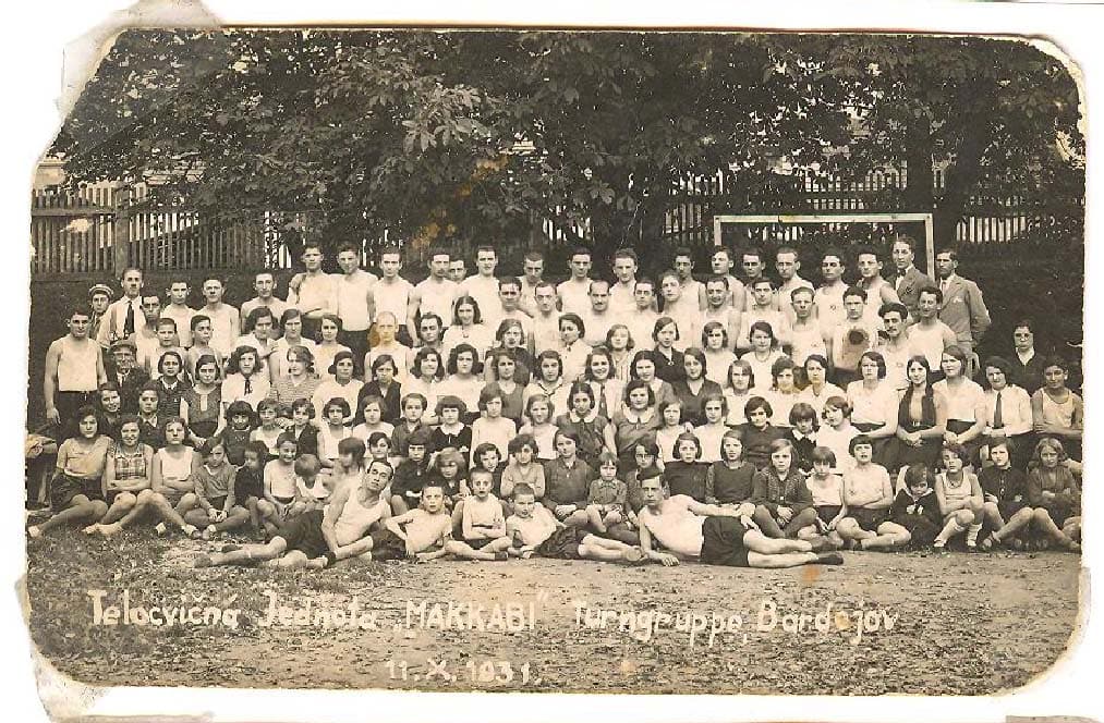 1931 Bardejov Maccabee group